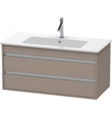 Тумба базальт матовый 100 см Duravit Ketho KT643004343