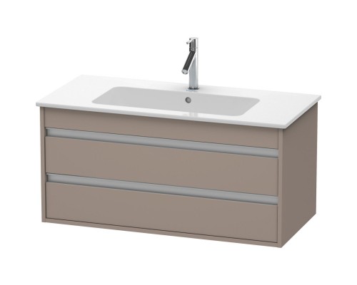 Тумба базальт матовый 100 см Duravit Ketho KT643004343