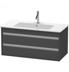 Тумба графит матовый 100 см Duravit Ketho KT643004949