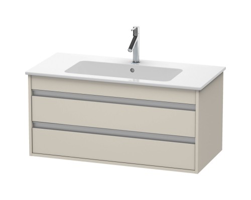 Тумба тауп матовый 100 см Duravit Ketho KT643009191