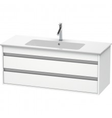 Тумба белый матовый 120 см Duravit Ketho KT643101818