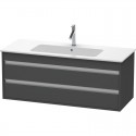 Тумба графит матовый 120 см Duravit Ketho KT643104949 Тумба графит матовый 120 см Duravit Ketho KT643104949