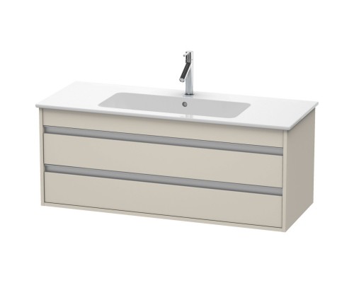 Тумба тауп матовый 120 см Duravit Ketho KT643109191