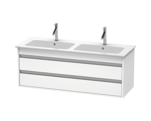 Тумба белый матовый 127 см Duravit Ketho KT643201818