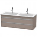 Тумба базальт матовый 127 см Duravit Ketho KT643204343 Тумба базальт матовый 127 см Duravit Ketho KT643204343
