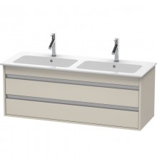 Тумба тауп матовый 127 см Duravit Ketho KT643209191