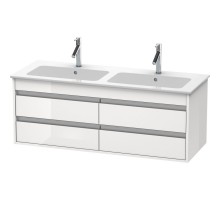 Тумба белый глянец 127 см Duravit Ketho KT643302222