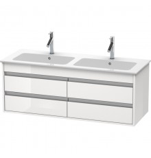 Тумба белый глянец 127 см Duravit Ketho KT643302222