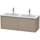 Тумба лен 127 см Duravit Ketho KT643307575