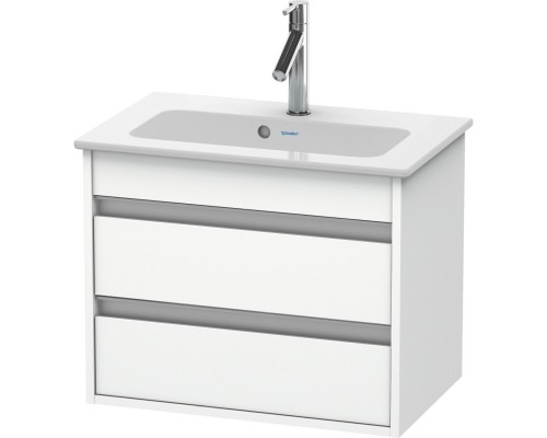 Тумба белый матовый 60 см Duravit Ketho KT645201818