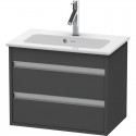Тумба графит матовый 60 см Duravit Ketho KT645204949 Тумба графит матовый 60 см Duravit Ketho KT645204949