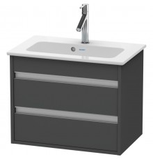 Тумба графит матовый 60 см Duravit Ketho KT645204949