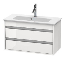 Тумба белый глянец 80 см Duravit Ketho KT645302222