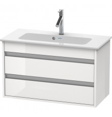 Тумба белый глянец 80 см Duravit Ketho KT645302222