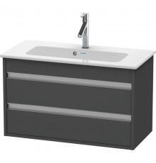 Тумба графит матовый 80 см Duravit Ketho KT645304949