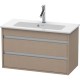 Тумба лен 80 см Duravit Ketho KT645307575