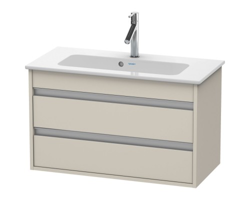 Тумба тауп матовый 80 см Duravit Ketho KT645309191