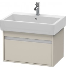 Тумба тауп матовый 65 см Duravit Ketho KT668409191