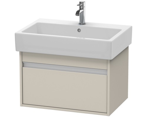 Тумба тауп матовый 65 см Duravit Ketho KT668409191