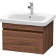 Тумба темный орех 58 см Duravit DuraStyle DS638002121