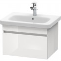 Тумба белый глянец 58 см Duravit DuraStyle DS638002222
