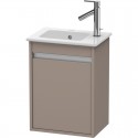 Тумба базальт матовый 40 см Duravit Ketho KT6417L4343 Тумба базальт матовый 40 см Duravit Ketho KT6417L4343
