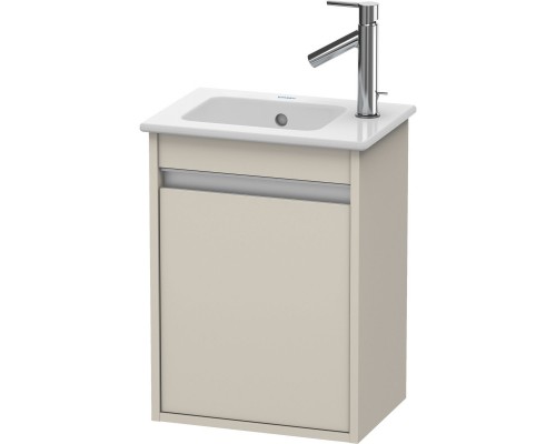 Тумба тауп матовый 40 см Duravit Ketho KT6417L9191