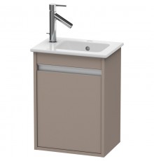 Тумба базальт матовый 40 см Duravit Ketho KT6417R4343