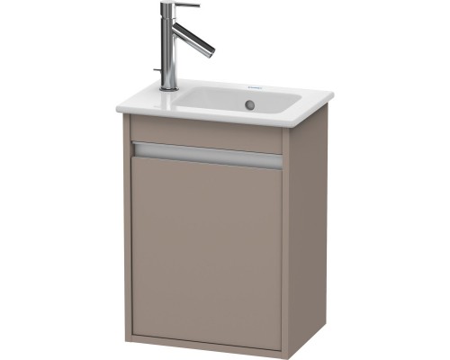 Тумба базальт матовый 40 см Duravit Ketho KT6417R4343