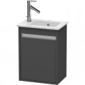 Тумба графит матовый 40 см Duravit Ketho KT6417R4949 Тумба графит матовый 40 см Duravit Ketho KT6417R4949