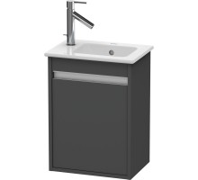 Тумба графит матовый 40 см Duravit Ketho KT6417R4949