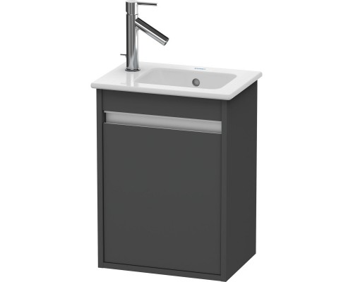 Тумба графит матовый 40 см Duravit Ketho KT6417R4949