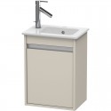 Тумба тауп матовый 40 см Duravit Ketho KT6417R9191 Тумба тауп матовый 40 см Duravit Ketho KT6417R9191