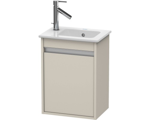 Тумба тауп матовый 40 см Duravit Ketho KT6417R9191