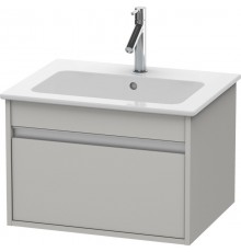 Тумба бетонно-серый матовый 60 см Duravit Ketho KT641800707