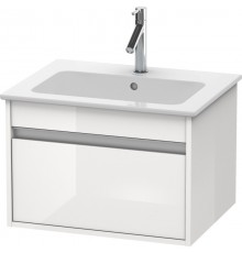 Тумба белый глянец 60 см Duravit Ketho KT641802222