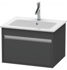 Тумба графит матовый 60 см Duravit Ketho KT641804949