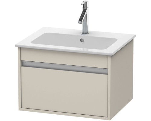 Тумба тауп матовый 60 см Duravit Ketho KT641809191