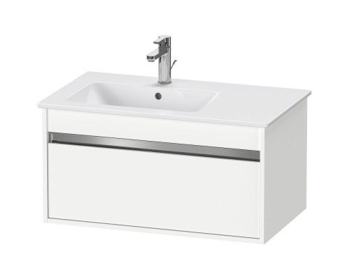 Тумба белый матовый 80 см Duravit Ketho KT641901818