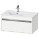 Тумба белый матовый 80 см Duravit Ketho KT641901818