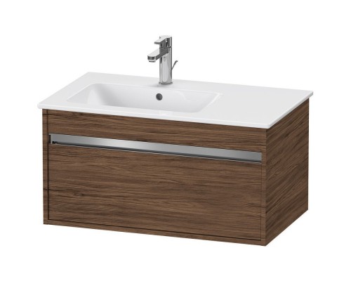 Тумба темный орех 80 см Duravit Ketho KT641902121