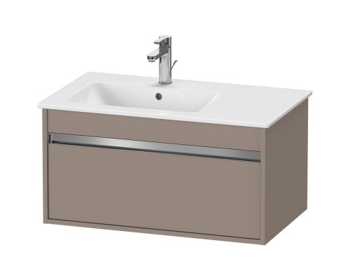 Тумба базальт матовый 80 см Duravit Ketho KT641904343