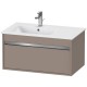 Тумба базальт матовый 80 см Duravit Ketho KT641904343