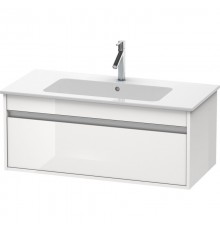 Тумба белый глянец 100 см Duravit Ketho KT642002222