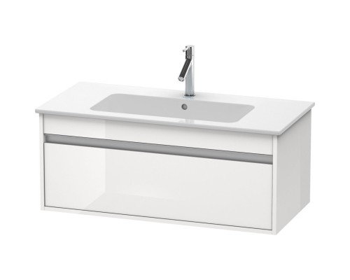 Тумба белый глянец 100 см Duravit Ketho KT642002222