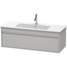 Тумба бетонно-серый матовый 120 см Duravit Ketho KT642100707