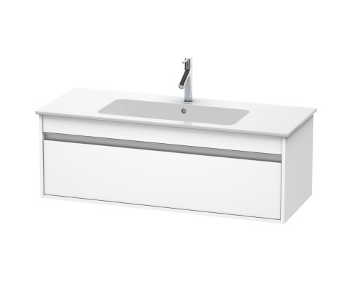 Тумба белый матовый 120 см Duravit Ketho KT642101818