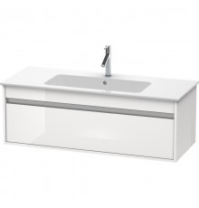 Тумба белый глянец 120 см Duravit Ketho KT642102222