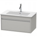 Тумба бетонно-серый матовый 80 см Duravit Ketho KT641900707 Тумба бетонно-серый матовый 80 см Duravit Ketho KT641900707