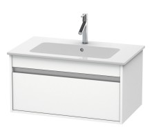 Тумба белый матовый 80 см Duravit Ketho KT641901818